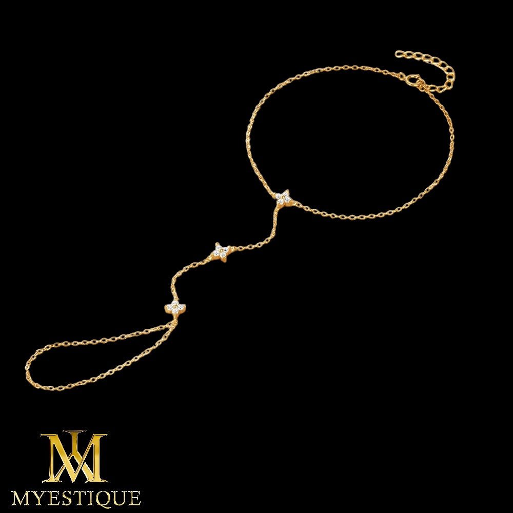 Myestique | Aurelia Hand Chain - Myestique